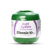 MYRTLE GREEN CLASSIC SIZE 10 COTTON CROCHET THREAD